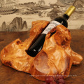 Hot Selling Wine Rack Handmade Carving Wooden Wine Rack